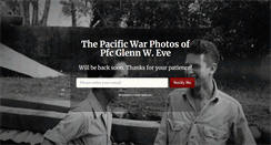 Desktop Screenshot of pacificwarphotos.com